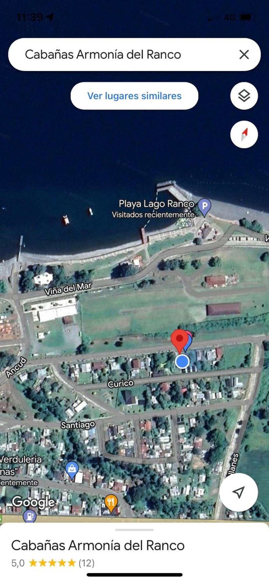 Población Lago Ranco Cabanas Armonia Del Ranco מראה חיצוני תמונה